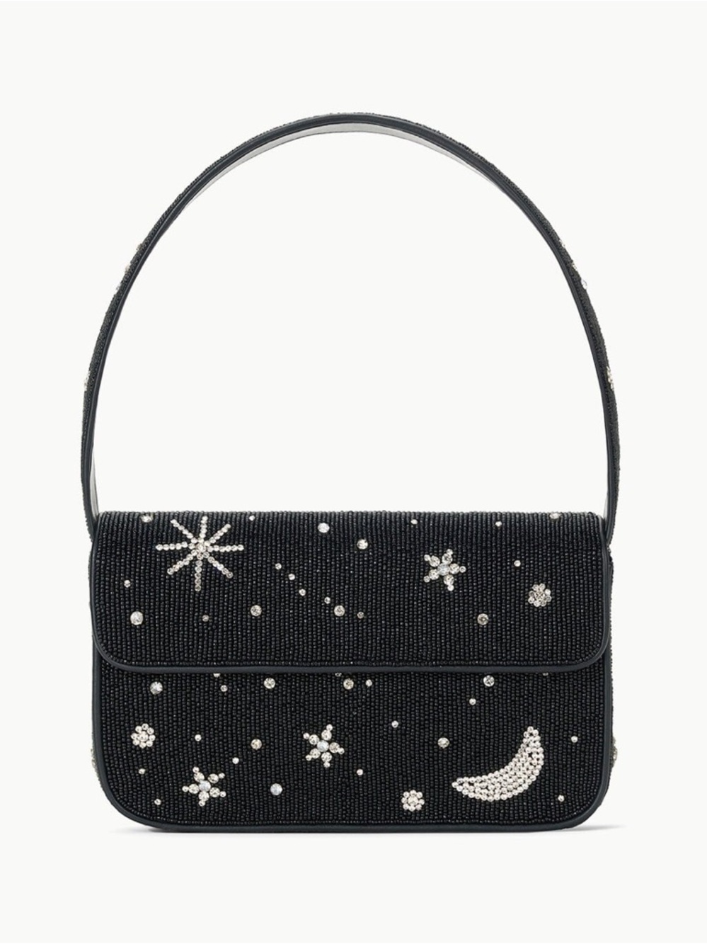 STAUD Tommy Beaded Bag Starry Night